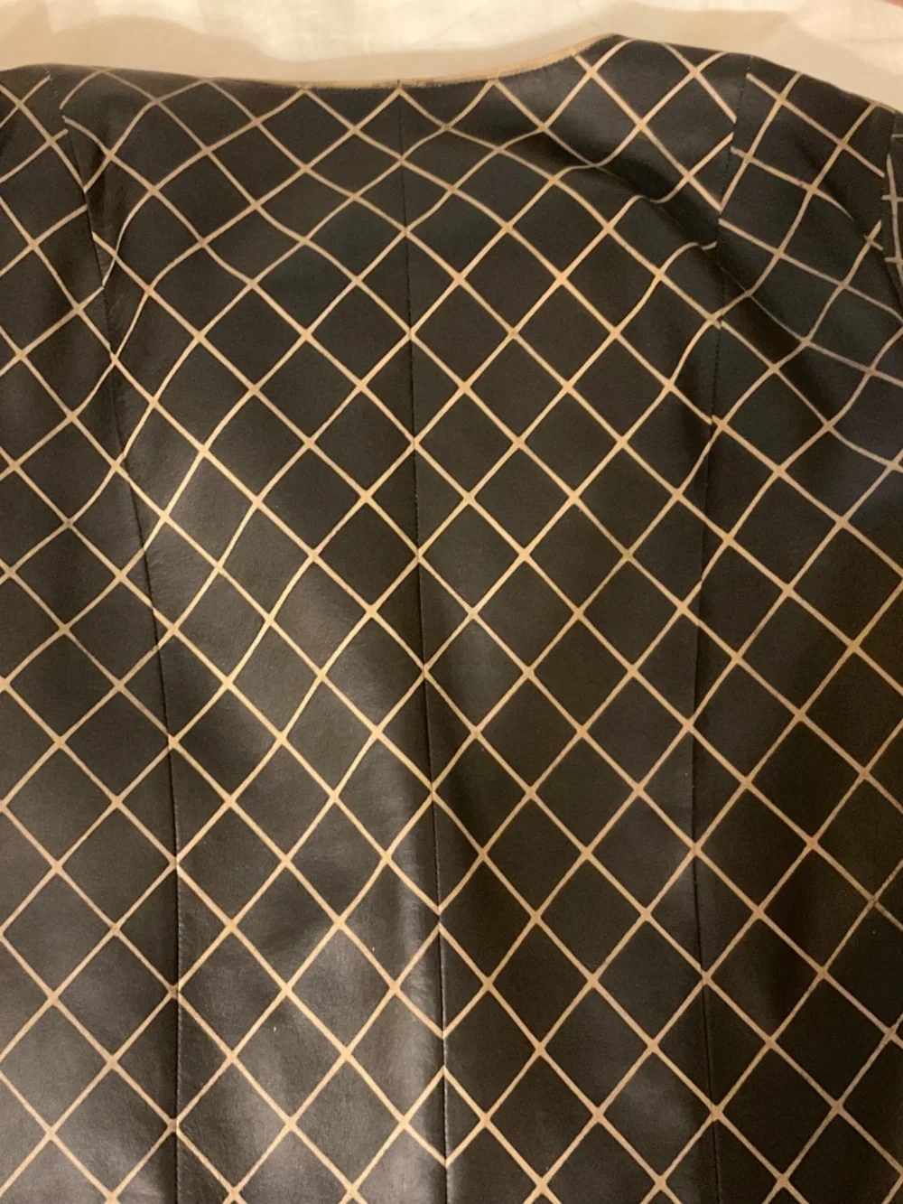 Chanel soft lambskin jacket 42